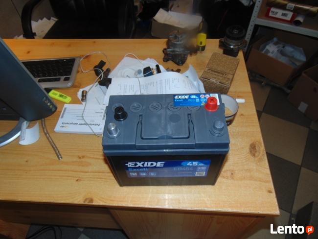 Akumulator Exide Excell EB454 45Ah 330A Wymiana za darmo