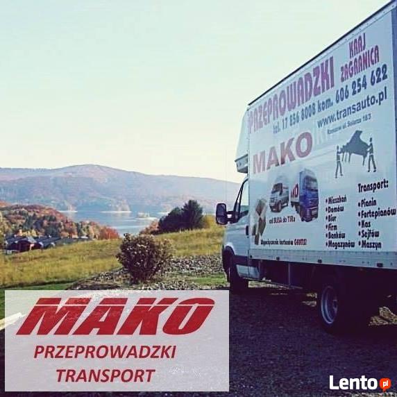 PRZEPROWADZKI I TRANSPORT mako