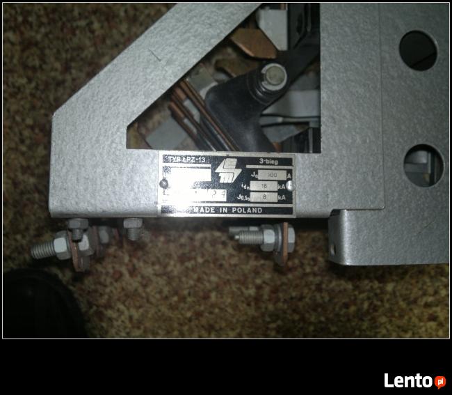 Przłącznik ŁPZ 13 , 100A , agregat-sieć