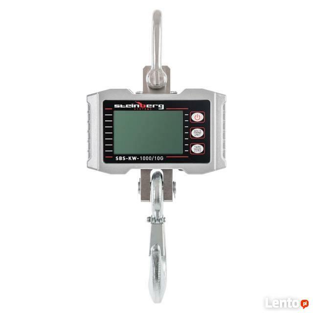 Przemysłowa waga hakowa 1 tona LCD