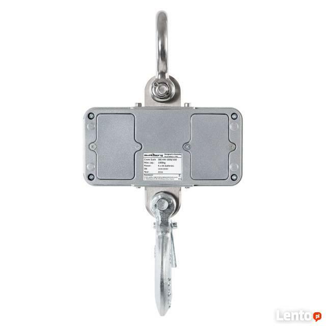 Waga hakowa przemysłowa 1t / 0,5kg pilot