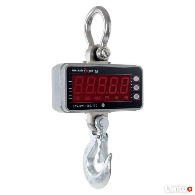 Waga hakowa przemysłowa 1t / 0,5kg pilot