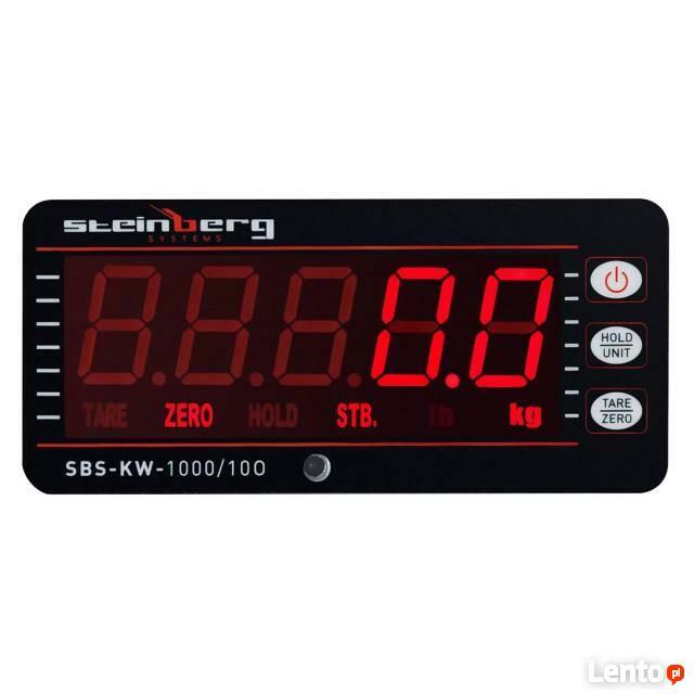 Waga hakowa przemysłowa 1t / 0,5kg pilot