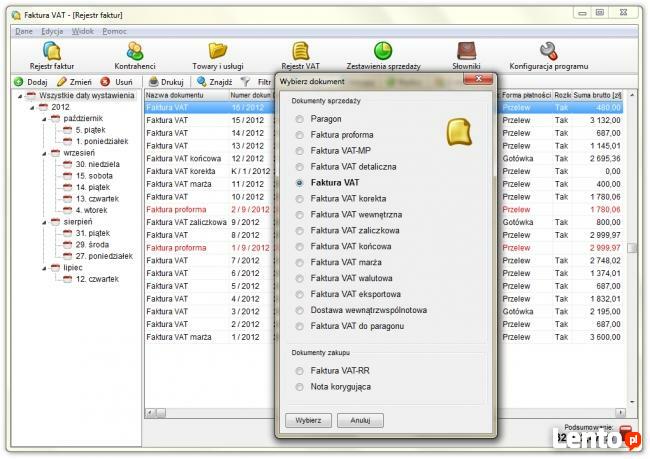 Faktura VAT - najlepszy program do fakturowania