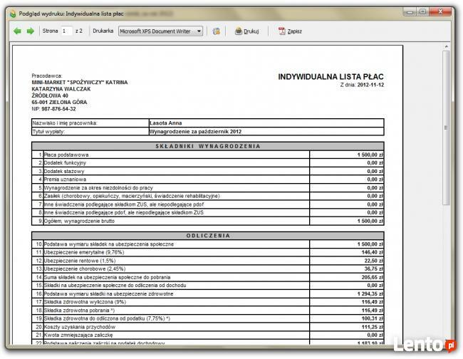 Kadry i Płace -program kadrowo-płacowy