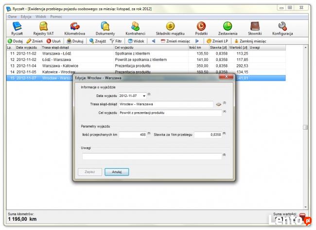 Mała Księgowość - wielofirmowy program księgowy, kpir i rycza