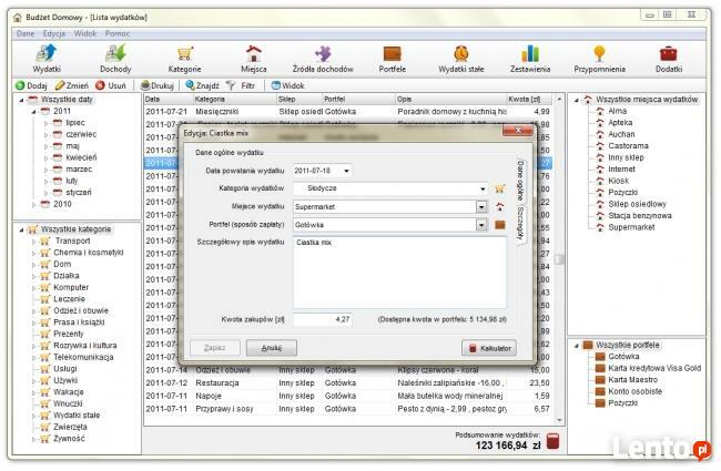 Budżet Domowy - program do zarządzania finansami domowymi