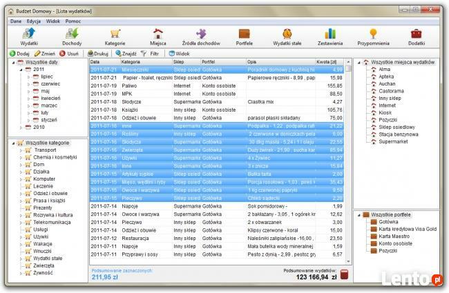 Budżet Domowy - program do zarządzania finansami domowymi