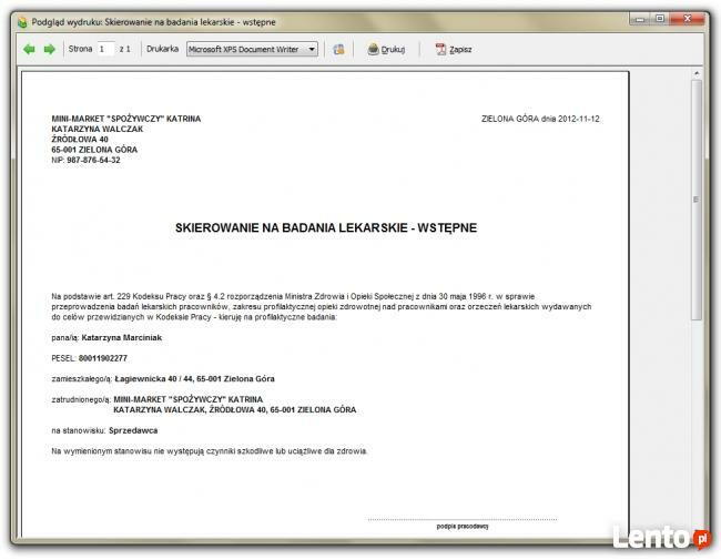 Kadry i Płace -program kadrowo-płacowy