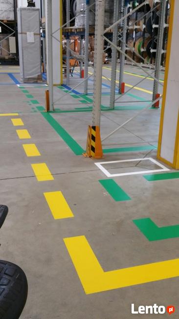 Malowanie miejsc postojowych, malowanie lini, piktogramy