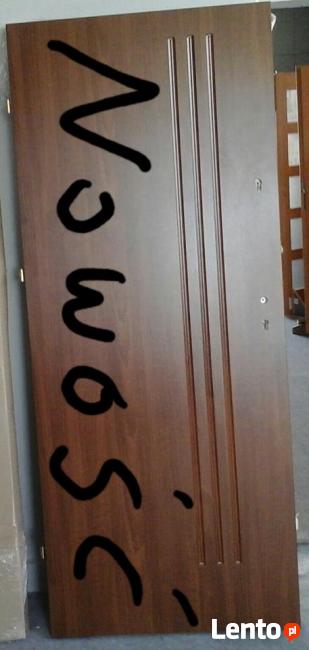 Drzwi drewniane metalowe z montażem od RĘKI OPOLE