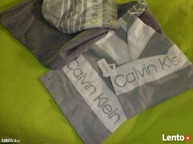 Czapka + Szalik Calvin Klein Nowe !