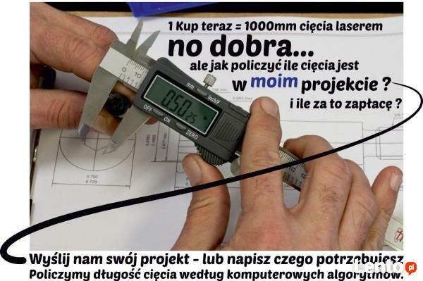 cięxcie i grawerowanie laserem co2