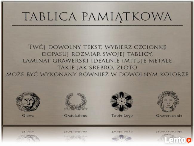 tabliczki grawerowane