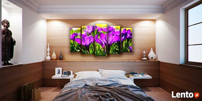 Obraz na płótnie pięcioczęściowy 5x150x80cm