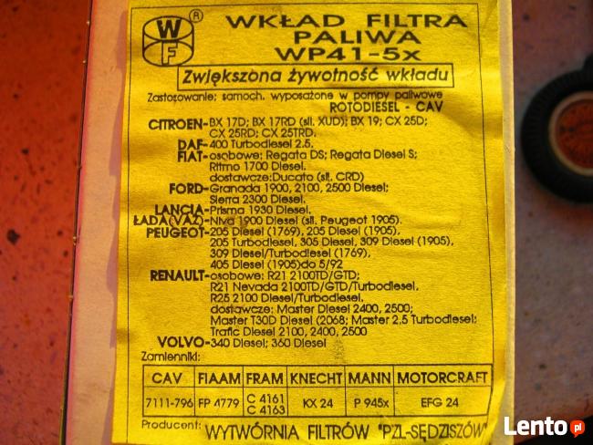 Citroen, Peugeot,inne-filtr paliwa diesel-10 zl
