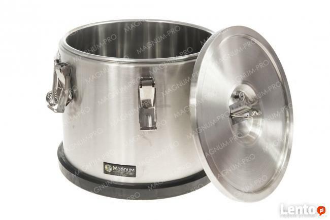 Termos stalowy do żywności 15L gastronomiczny Hendi