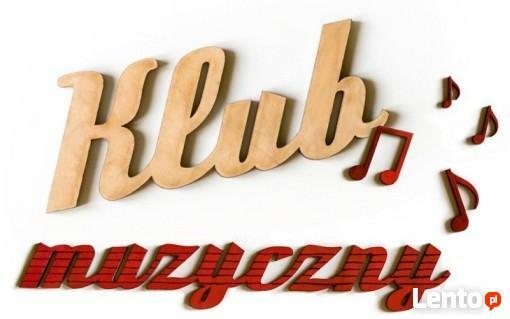 Litery 3d ze sklejki