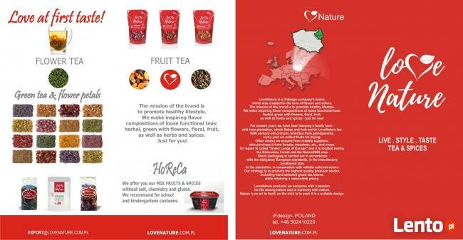 producent kwiaty jadalne herbaty i przyprawy LoveNature© ❤