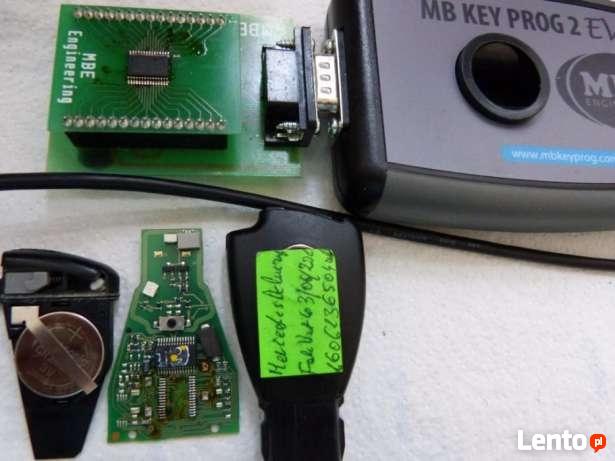 Naprawa, kodowanie kluczyków rybek do Mercedesa -Mielec tel.