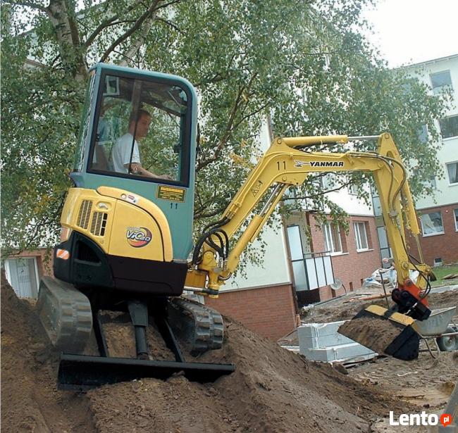 Minikoparka usługi Rybnik Knurów Orzesze Żory Gliwice Rudy