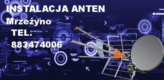 montaż anten mrzeżyno