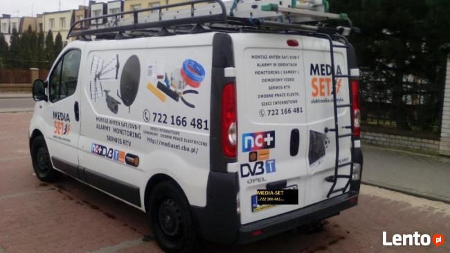 Antena satelitarna montaż SERWIS 24/7 NC+POLSAT ORANGE CYFRA