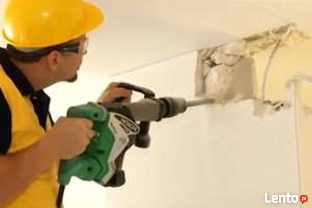 Wyburzanie ścian Skuwanie Betonu Posadzek Kucie Betonu