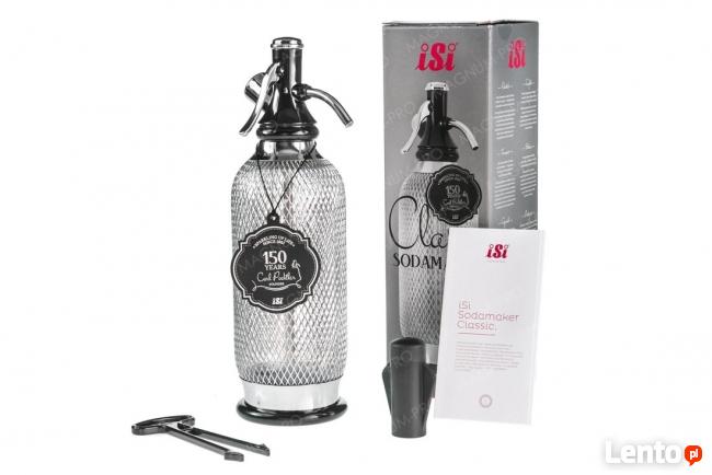 Saturator syfon do wody sodowej w stylu retro 1L + naboje