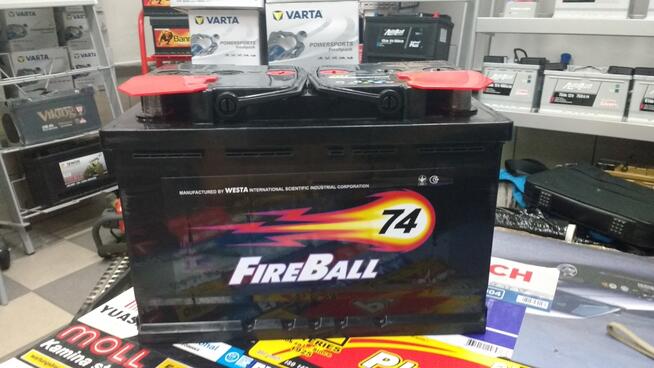 Akumulator Westa FireBall 74Ah 640A najtaniej w Krakowie