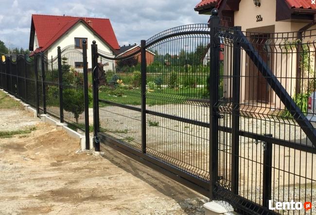 Przęsła ogrodzeniowe FALA 130x200cm fi 4mm ocynk+kolor