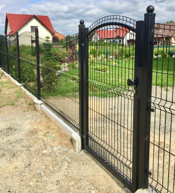 Przęsła ogrodzeniowe FALA 130x200cm fi 4mm ocynk+kolor