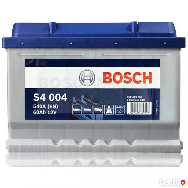 Akumulator Bosch S4 12V 44Ah 52Ah 54Ah 60Ah 74Ah 72Ah 77Ah