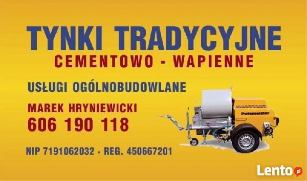 Tynki Tradycyjne Ełk(Prostki-Kalinowo-Olecko-Orzysz)