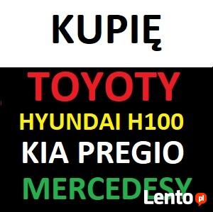 Skup aut toyota corolla hiace mercedes 190 sprinter, kaczka