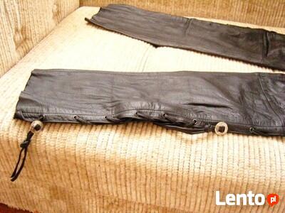 Spodnie motocyklowe skórzane LINUS rozmiar 32