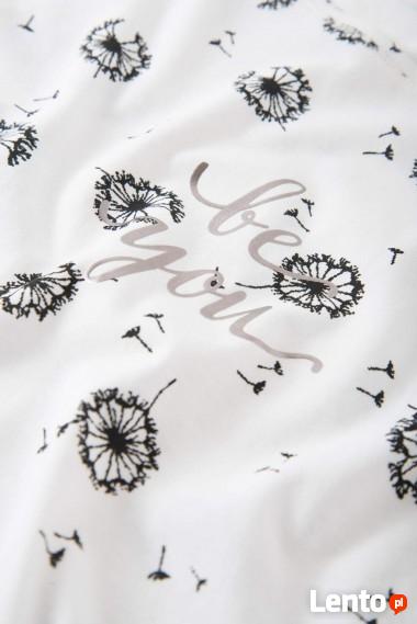 Biały t-shirt z nadrukiem Orsay