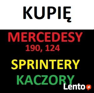 Skup aut toyota corolla hiace mercedes 190 sprinter, kaczka