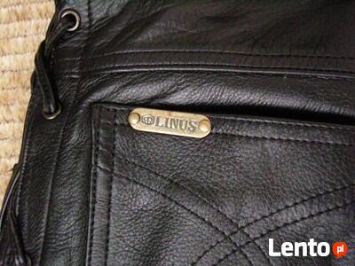Spodnie motocyklowe skórzane LINUS rozmiar 32