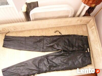 Spodnie motocyklowe skórzane LINUS rozmiar 32