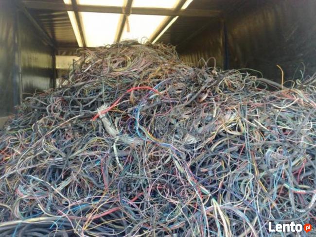 Skup Kabli elektrycznych , antenowych, skrętki komputerowej