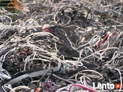 Skup Kabli elektrycznych , antenowych, skrętki komputerowej
