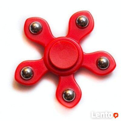 Spinner pięcioramienny czerowny. Najtaniej!