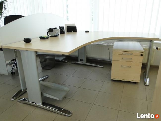 MARO duże, narożne biurko, biurka meble biurowe