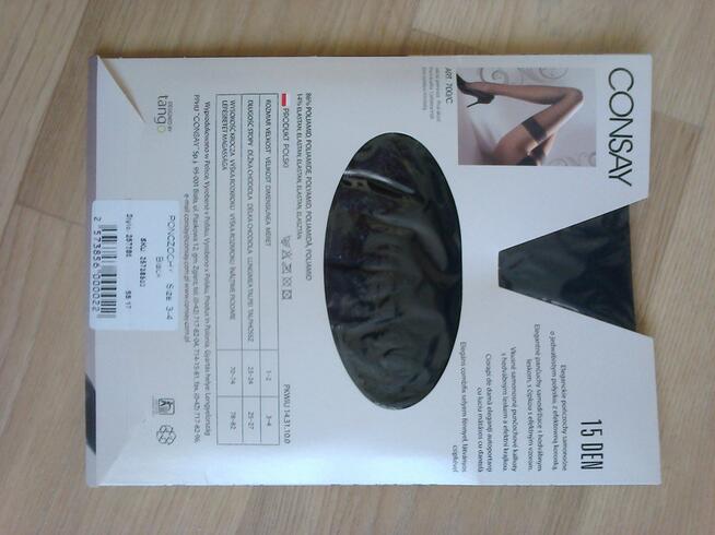 Pończochy Samonośne Consay Inspiration 15 den r. 3/4