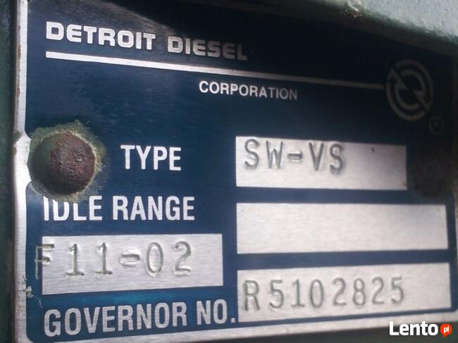 Silnik V12 Detroit 410 PS 375 KW diesel z Bundeswehre