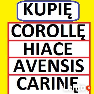 Skup aut, Mercedes, Toyota, Mercedes C-kl ,Sprinter, Kaczor