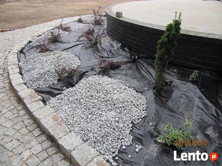 AGROTKANINA MATA POD żwirek KAMIEŃ GRYS otoczak kora chwasty