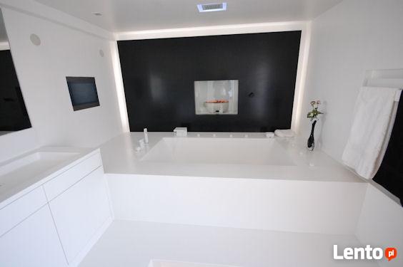 Wanny wolnostojące - wanny na wymiar z kompozytu Corian, GFK