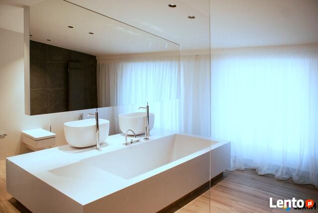 Wanny wolnostojące - wanny na wymiar z kompozytu Corian, GFK